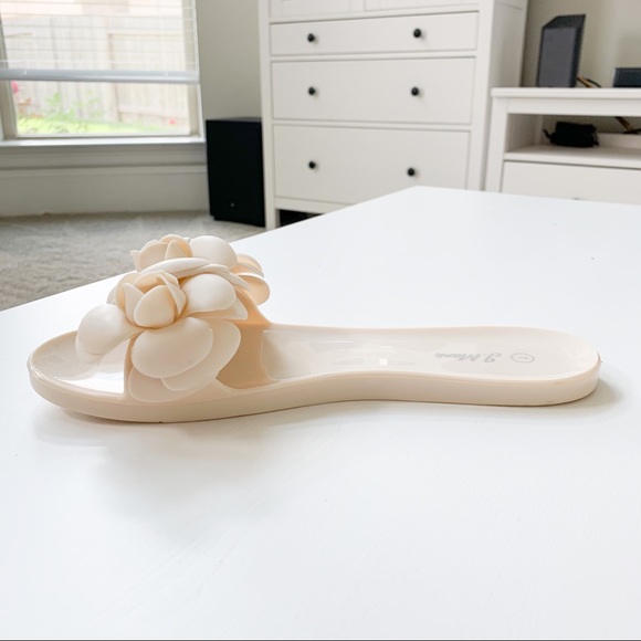 J.Mark Nude Floral Jelly Sandal Jelly-07 - Picture 4 of 8